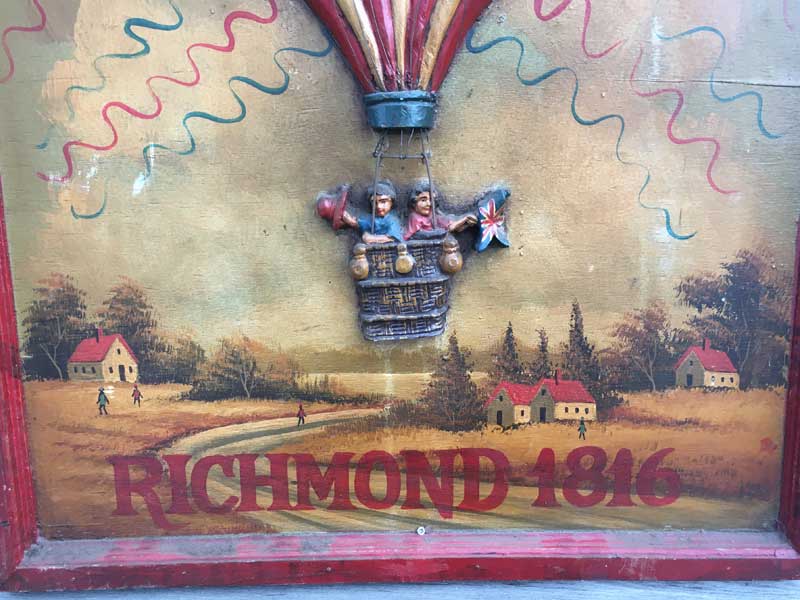 GEO BLUNTS BALLOON FLIGHT ���̓I�ȋC���D�A�o���[���̖ؐ��̃E�H�[���f�R�A�s���X�g���C�v