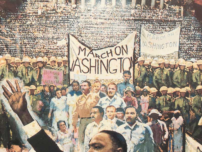 Martin Luther King, Jr March on Washington �L���O�q�t ���V���g����s�i �z����|�X�^�[