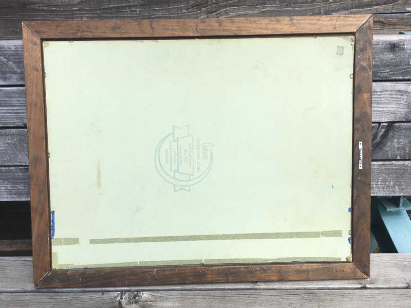 Vintage Red Felt Art �r���e�[�W�@�Ԃ��t�G���g�̗[���̃A�[�g