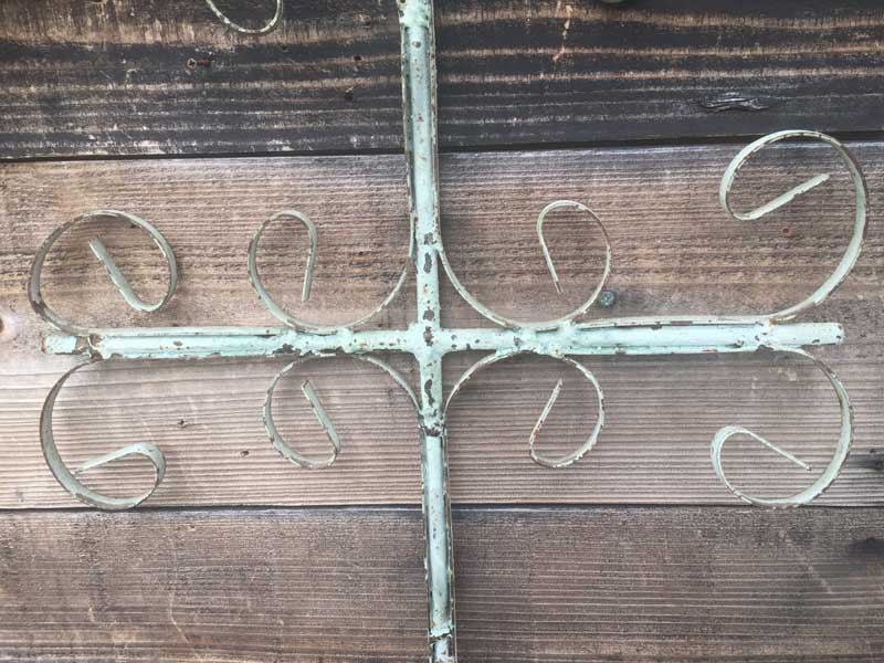 Vintage Used Iron Cross、ビンテージ アイアンクロスのウォールデコ