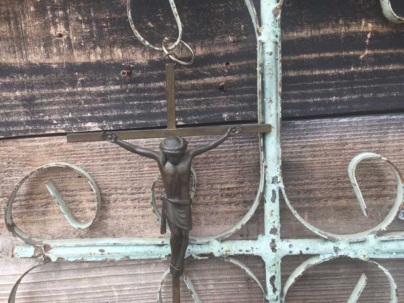 Vintage Used Iron Cross、ビンテージ アイアンクロスのウォールデコ