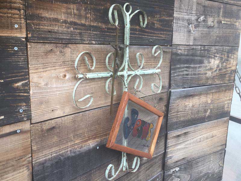 Vintage Used Iron Cross、ビンテージ アイアンクロスのウォールデコ