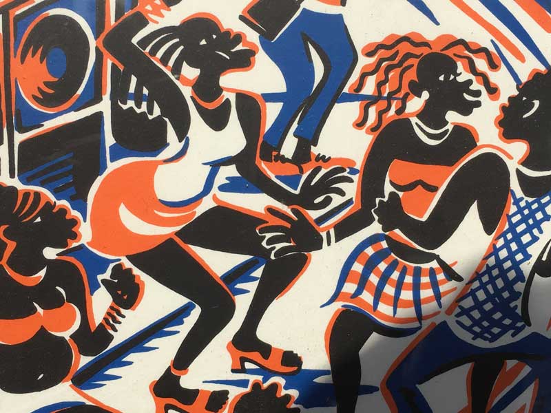 Kads Miida/ Flamin' Go SILK SCREEN PRINT �J�b�Y �~�C�_ �V���N�X�N���[���@�V���A���i���o�[��