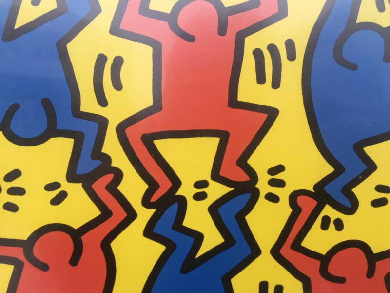 Vintage Keith Haring Pop Art/�L�[�X�w�����O �|�b�v�A�[�g �h�C�c�� �v�����g