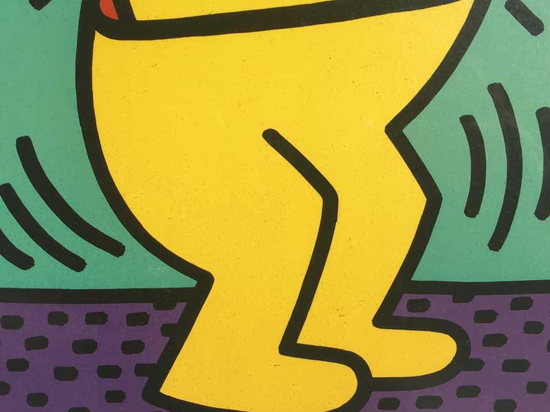 Vintage Keith Haring Pop Art/�L�[�X�w�����O �|�b�v�A�[�g �h�C�c�� �v�����g