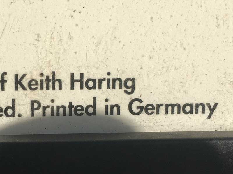 Vintage Keith Haring Pop Art/�L�[�X�w�����O �|�b�v�A�[�g �h�C�c�� �v�����g