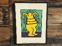 Vintage Keith Haring Pop Art/キースヘリング ポップアート ドイツ製 プリント