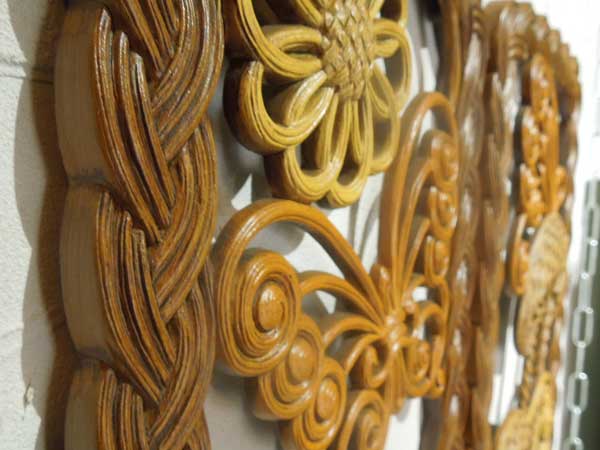 1970's Vintage Flower�AButterfly�AMushroom Wall Deco�A1970�N�� ���ƉԁA�L�m�R�̃E�H�[���f�R