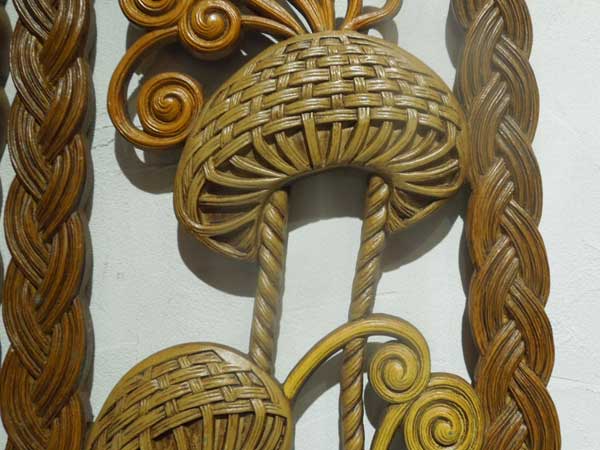 1970's Vintage Flower�AButterfly�AMushroom Wall Deco�A1970�N�� ���ƉԁA�L�m�R�̃E�H�[���f�R