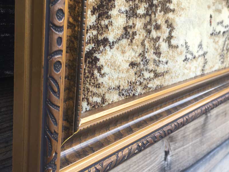 Vintage Rug�@Art �A�r���e�[�W ���O�A�[�g�A�V��۔h��`�A�|�X�g��۔h�̗l���O�~�̃A�[�g