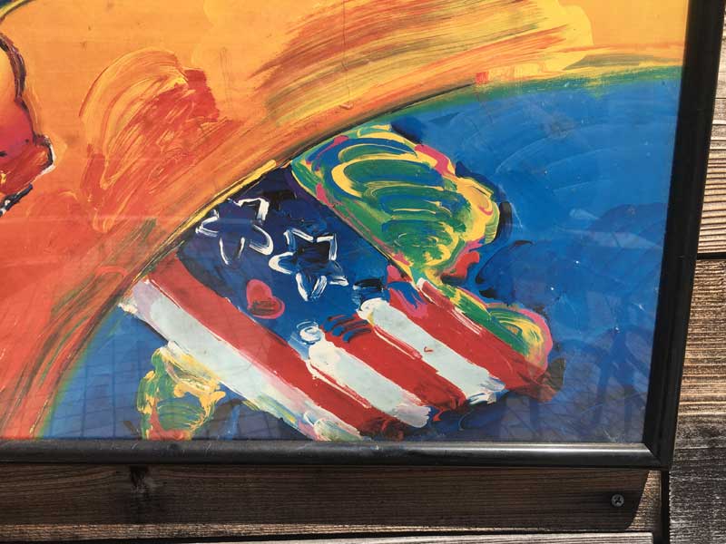 Peter Max/World Cup USA 94 �s�[�^�[�}�b�N�X 94�N �A�����J�J�Ẫ��[���h�J�b�v �z���� �|�X�^�[