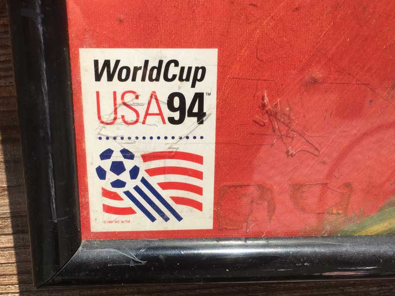 Peter Max/World Cup USA 94 �s�[�^�[�}�b�N�X 94�N �A�����J�J�Ẫ��[���h�J�b�v �z���� �|�X�^�[