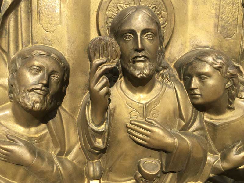 Vintage Wall Deco Art The Last Supper ビンテージ ウォールデコ 立体的な最後の晩餐