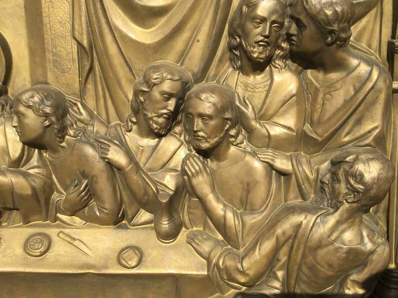 Vintage Wall Deco Art The Last Supper ビンテージ ウォールデコ 立体的な最後の晩餐