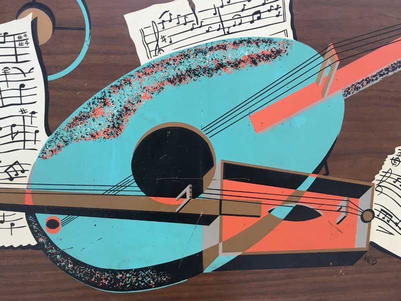 Vintage 1950 TURNER WALL Accesory 50�N�� �^�[�i�[�@�~�b�h�Z���`�����[�@�E�H�[���f�R�A�A�[�g