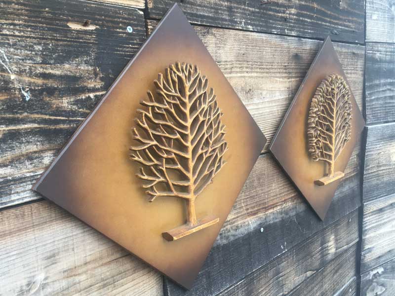 1960�N�� Antique�AVintage Wall Deco�A�r���e�[�W �؂̃E�H�[���f�R 2�� set