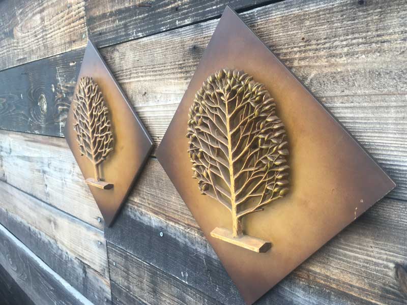 1960�N�� Antique�AVintage Wall Deco�A�r���e�[�W �؂̃E�H�[���f�R 2�� set