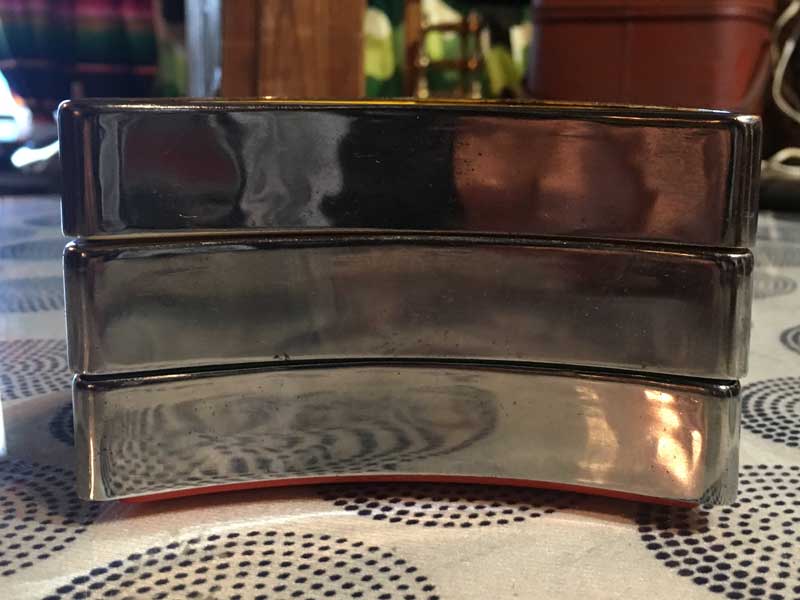 Antique�AVintage�AStacking Ashtray �r���e�[�W �����~����x���^���̃X�^�b�L���O�D�M 3�� set�A�ԁA���A��