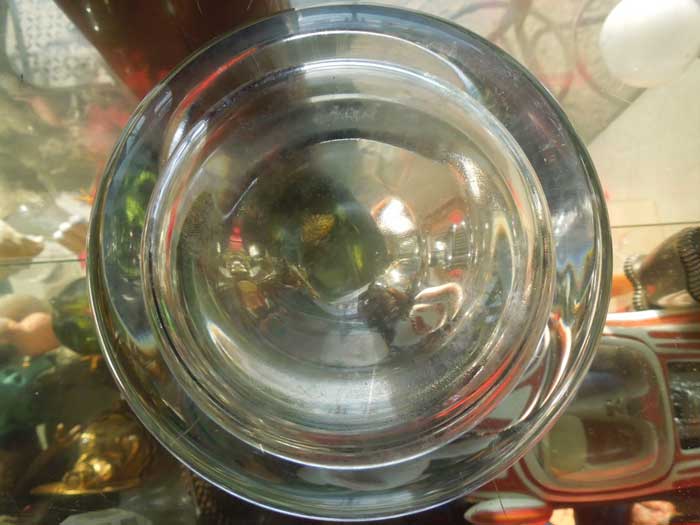 Used Baccarat France Crystal Glass Ashtray/�o�J�� �t�����X �N���X�^���K���X�D�M