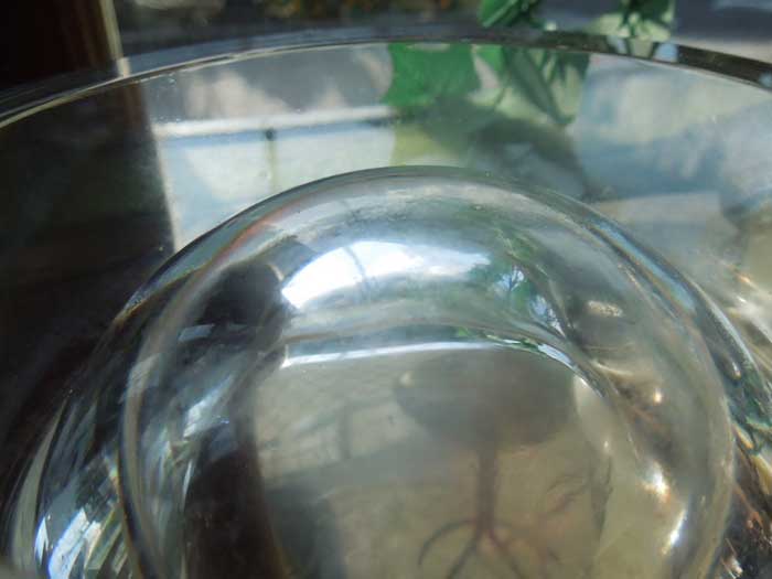 Used Baccarat France Crystal Glass Ashtray/�o�J�� �t�����X �N���X�^���K���X�D�M