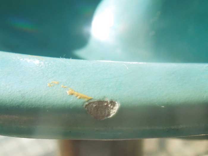 Vintage Pottery Turquoise Ashtray/�r���e�[�W ���퐻�̃^�[�R�C�Y�F�̊D�M