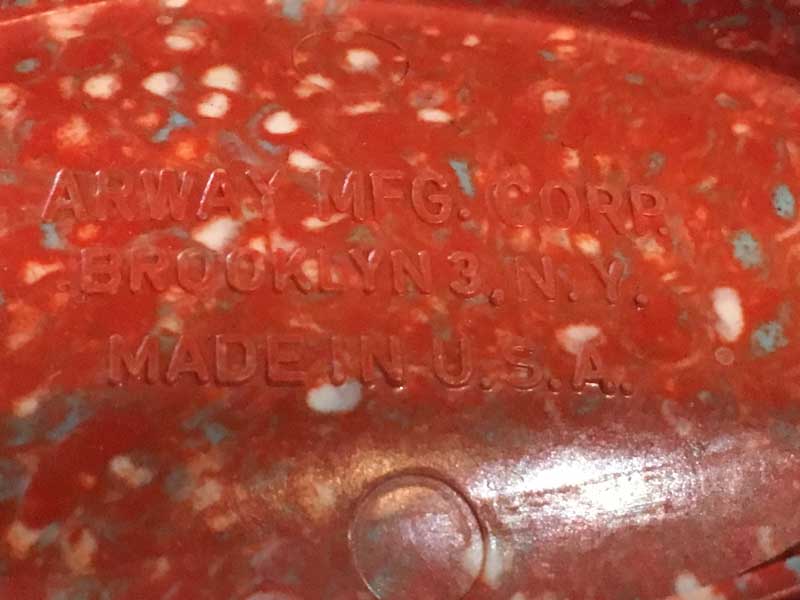 Antique�AVintage�AARWAY Ashtray �����~���� �}�[�u���͗l �A���E�G�C�̃u�[�������^�̊D�M 