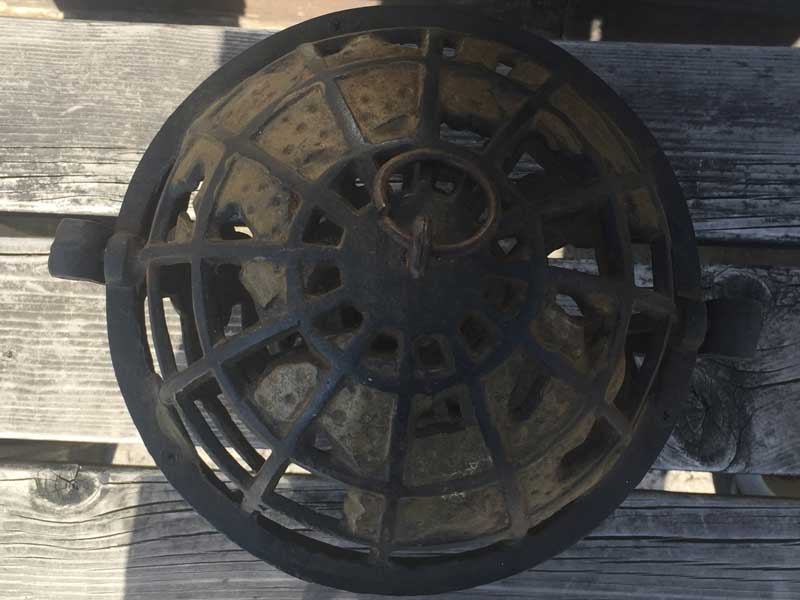 Antique Candle Stand Glove/�A���e�B�[�N �A�C�A�������̒n���V�^�̃L�����h���X�^���h