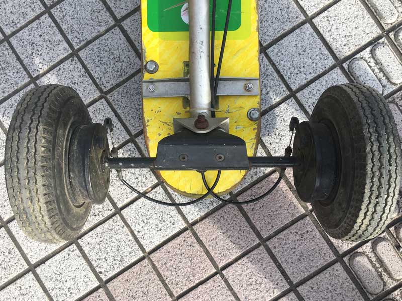 Used Off Road Skatebord 4輪 ドラムブレーキ付き オフロード スケートボード