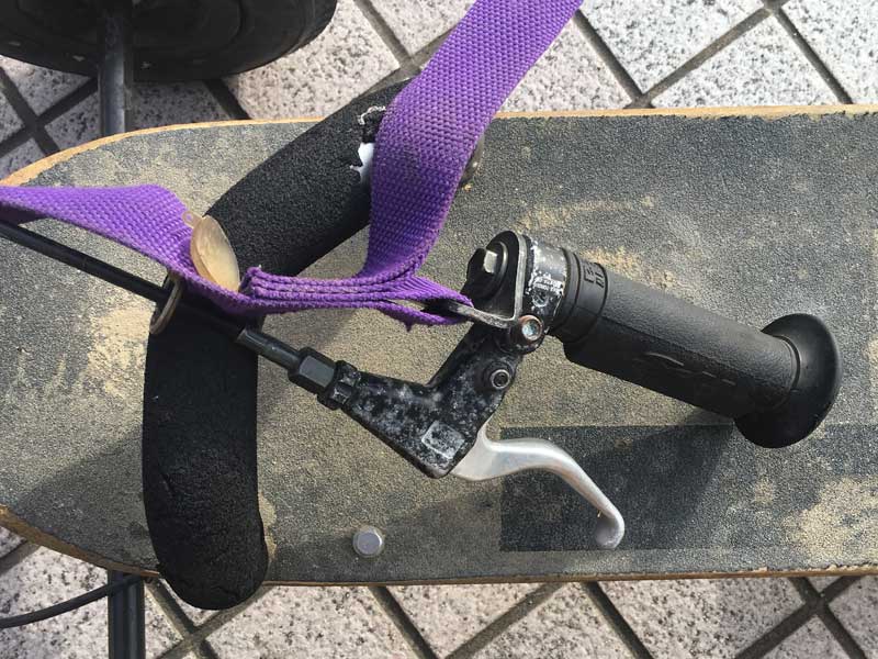 Used Off Road Skatebord 4輪 ドラムブレーキ付き オフロード スケートボード