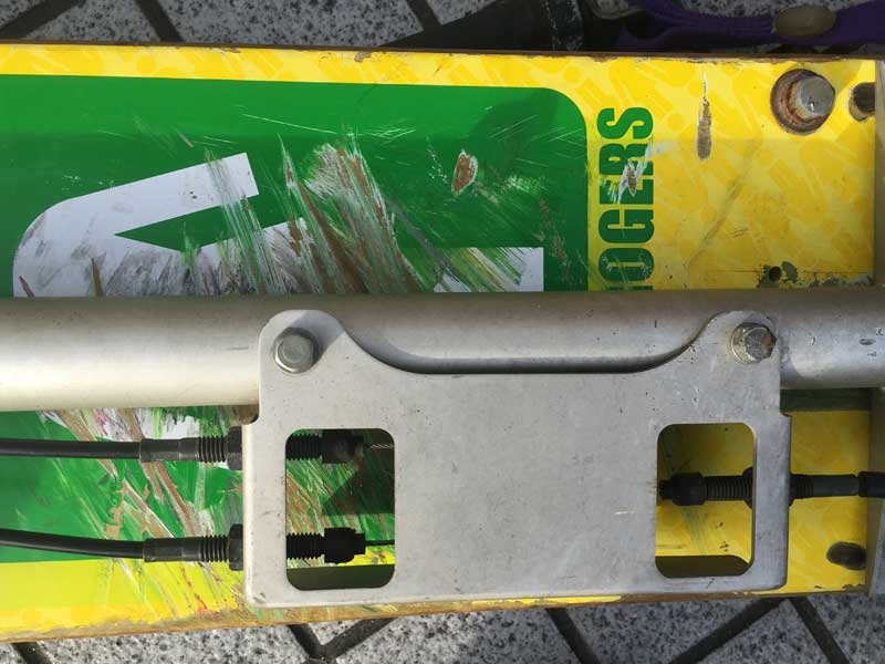 Used Off Road Skatebord 4輪 ドラムブレーキ付き オフロード スケートボード