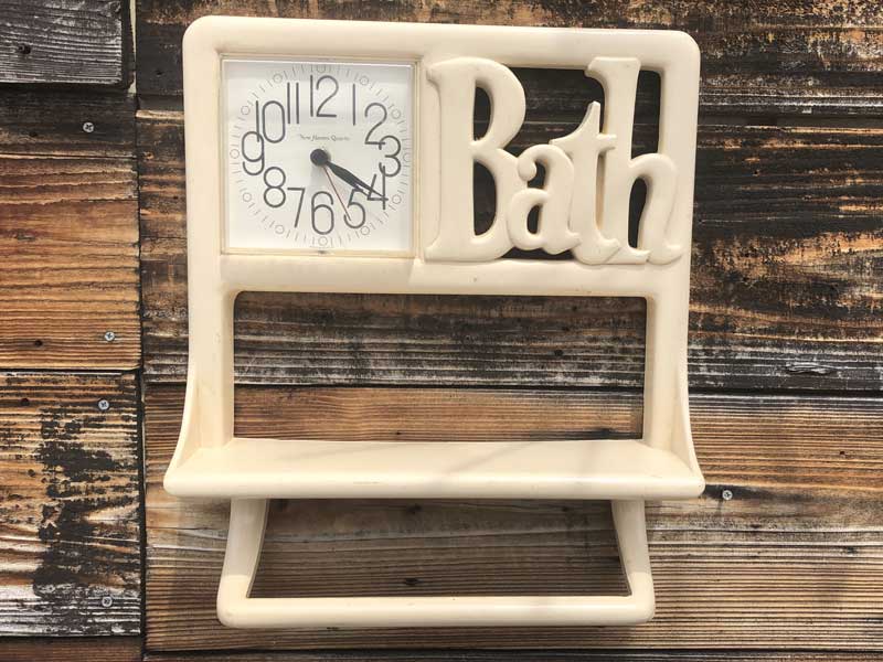 80�N�� Vintage Bath Clock�A New Haven �j���[�w�u���@�o�X�N���b�N�A�Ǌ|�����v