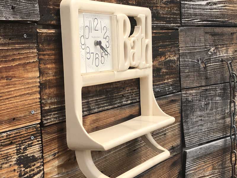 80�N�� Vintage Bath Clock�A New Haven �j���[�w�u���@�o�X�N���b�N�A�Ǌ|�����v