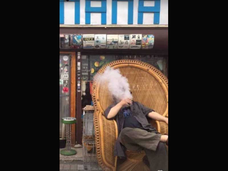 Vintage Peacock Chair�A�r���e�[�W �s�[�R�b�N�`�F�A�A�G�}�j�G���`�F�A�ATIKI BAR�A�e�B�L�o�[