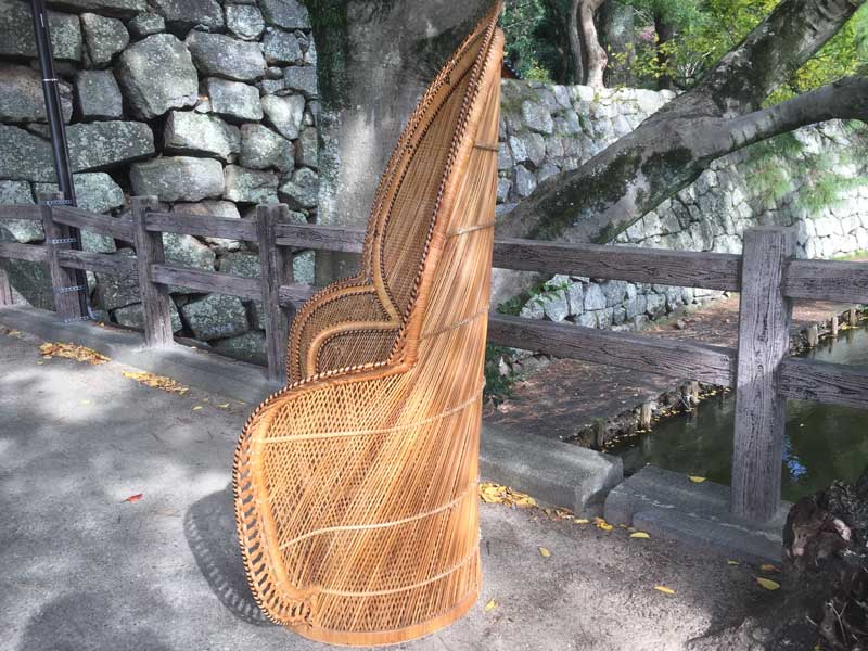 Vintage Peacock Chair�A�r���e�[�W �s�[�R�b�N�`�F�A�A�G�}�j�G���`�F�A�ATIKI BAR�A�e�B�L�o�[