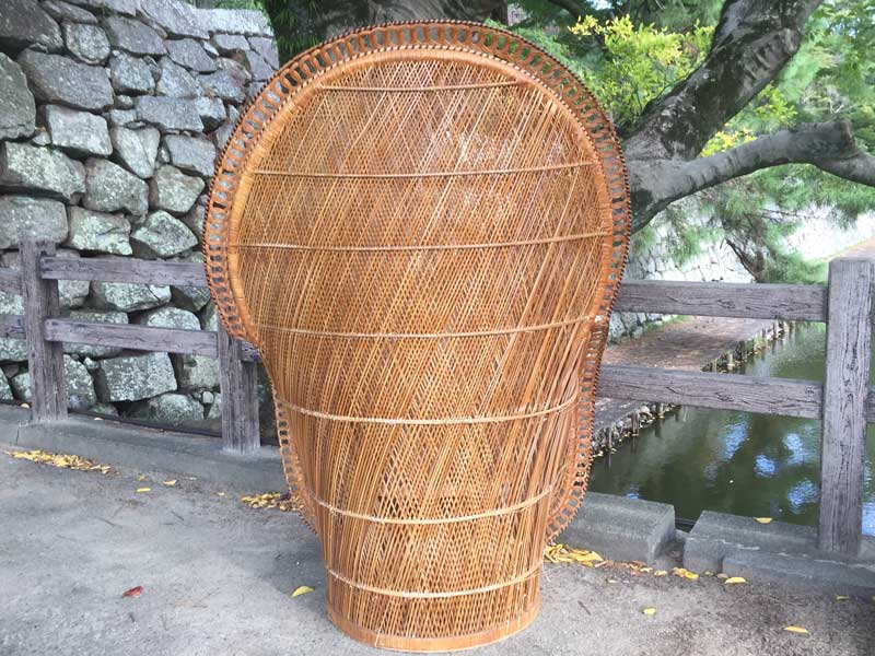 Vintage Peacock Chair�A�r���e�[�W �s�[�R�b�N�`�F�A�A�G�}�j�G���`�F�A�ATIKI BAR�A�e�B�L�o�[