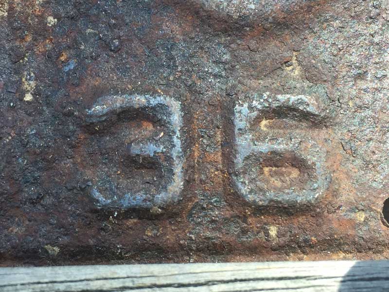 Vintage Used US Number Plateアメカのナンバープレート California 1936年カリフォルニア州