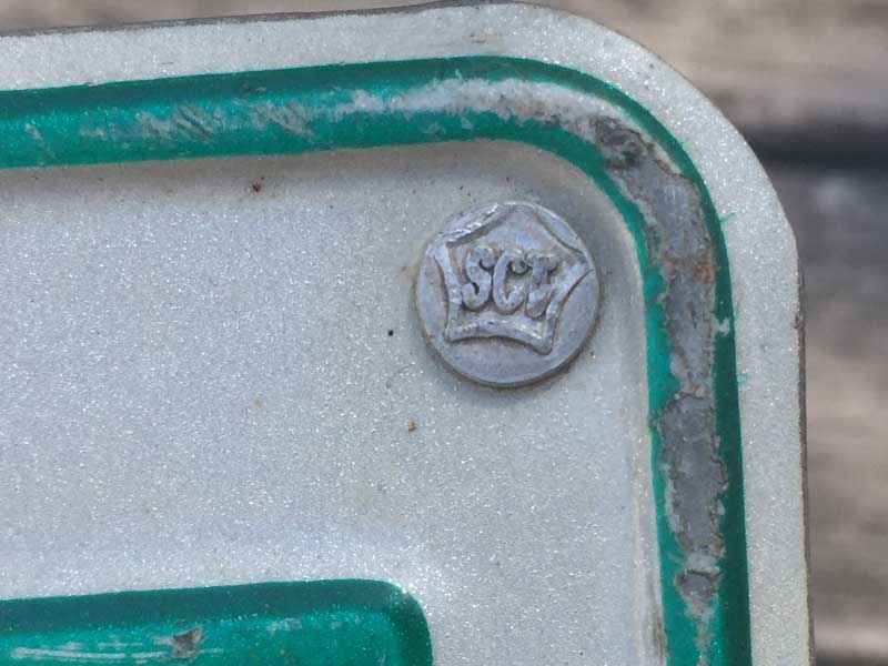 Vintage Used ���L�V�R�̃z�[���[���̃i���o�[�v���[�g VER MEX ;���L�V�R �x���N���X�B