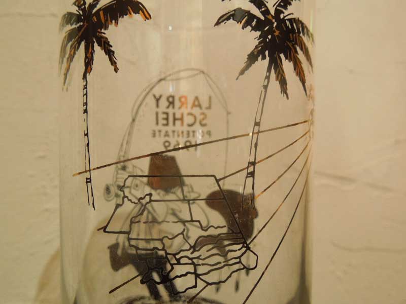 Antique 1969�N�� �t���[���[�\����Fez Hat�����Ēނ������j�̃v�����g���������O���X�A�V�����C��