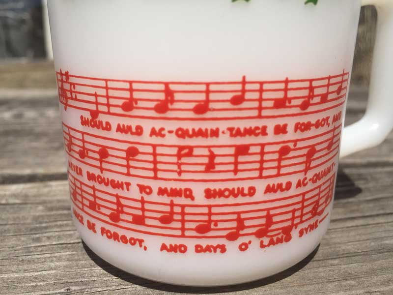 Antique Deadstock Hazel Atlas �w�[�[���A�g���X�@�G�b�O�m�b�O�J�b�v�A�}�O�J�b�v