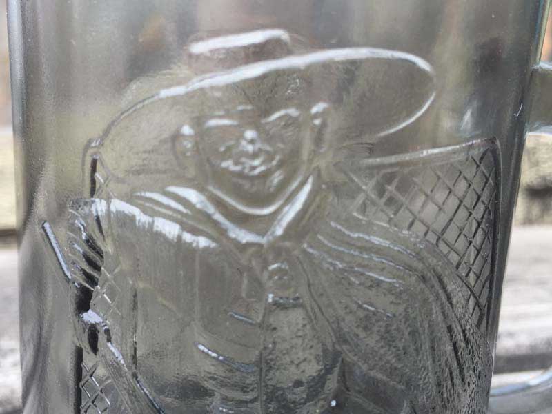 Vintage McDonald's Glass Mug Cup�A1977�N �}�N�h�i���h �K���X���̃}�O�J�b�v�A���i���h�A�n���o�[�O���[