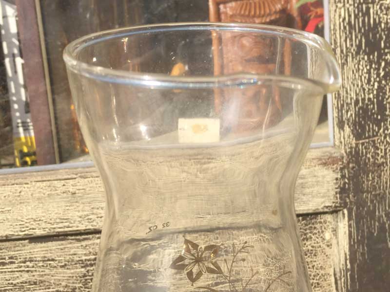 Old PYREX�L�b�`���G��/PYREX�~Flower Carafe �I�[���h�p�C���b�N�X �ԕ��̃J���t�F�A������