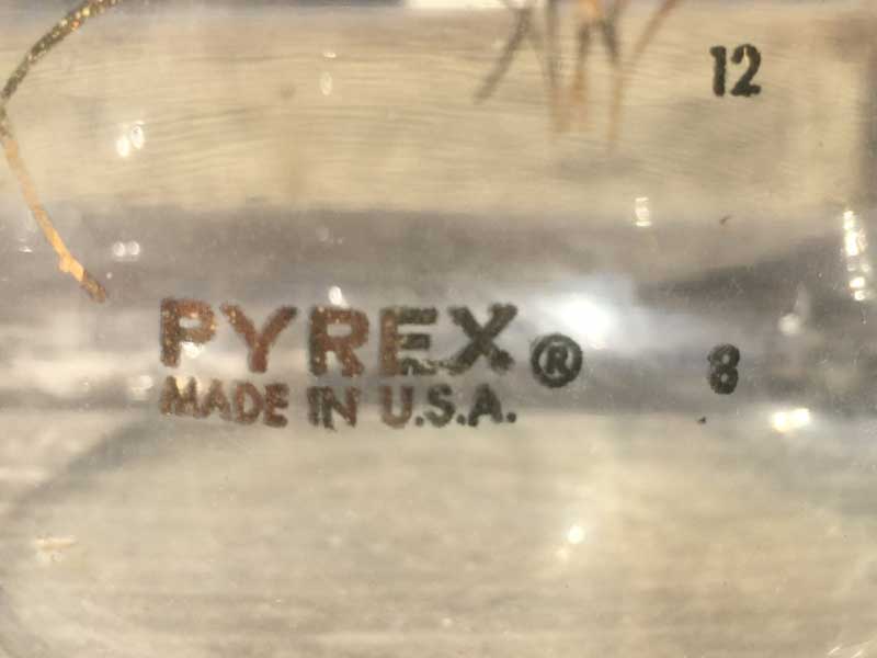 Old PYREX�L�b�`���G��/PYREX�~Flower Carafe �I�[���h�p�C���b�N�X �ԕ��̃J���t�F�A������