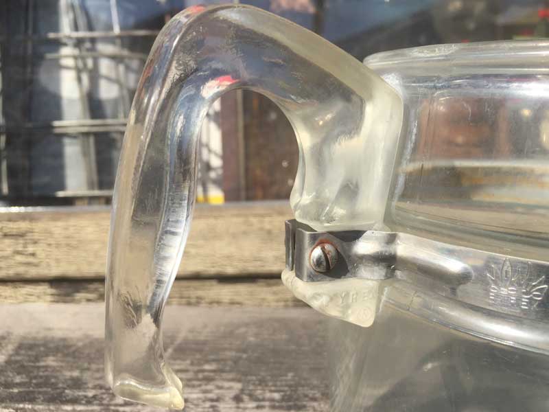 Vintage Kitchenware Old PYREX/Percolator �I�[���h�p�C���b�N�X �p�[�R���[�^�[ �p�[�c