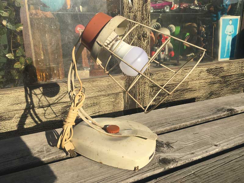 Vintage Used Sears Sunlamp /Table Light & Wall Light �V�A�[�Y �e�[�u�������v�A�E�H�[�������v
