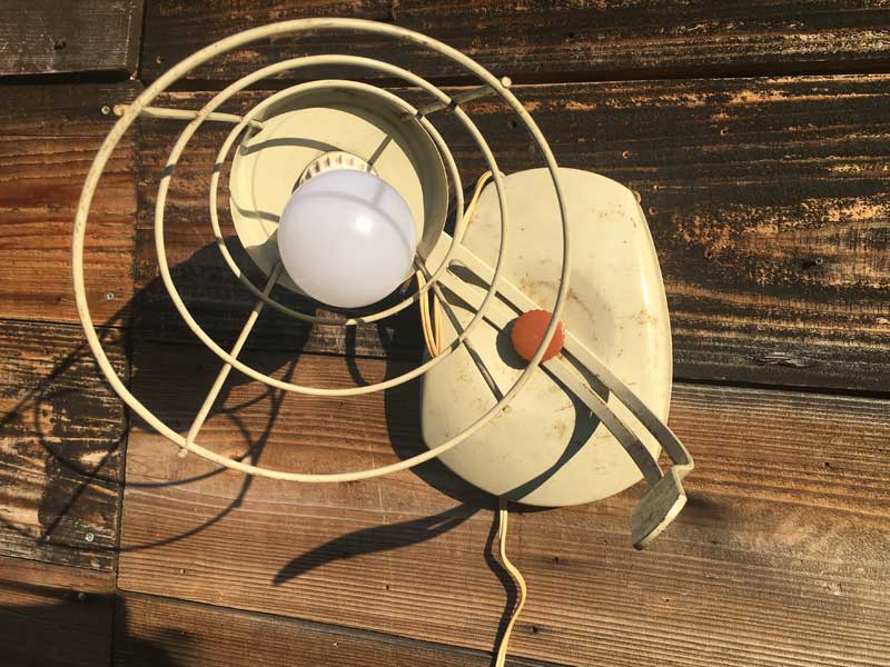 Vintage Used Sears Sunlamp /Table Light & Wall Light �V�A�[�Y �e�[�u�������v�A�E�H�[�������v