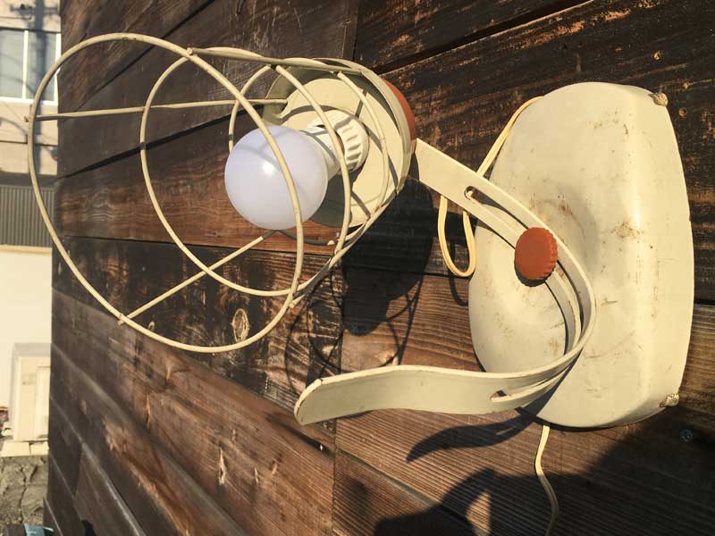 Vintage Used Sears Sunlamp /Table Light & Wall Light �V�A�[�Y �e�[�u�������v�A�E�H�[�������v