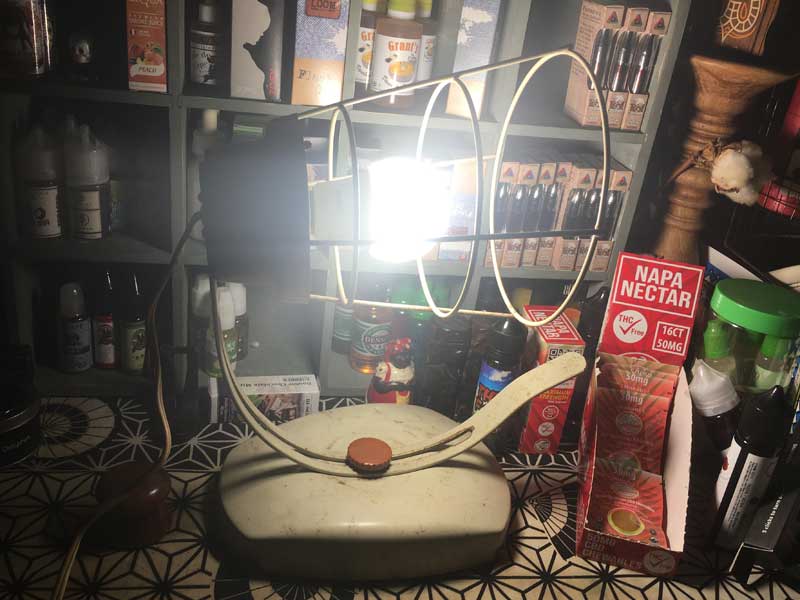 Vintage Used Sears Sunlamp /Table Light & Wall Light �V�A�[�Y �e�[�u�������v�A�E�H�[�������v