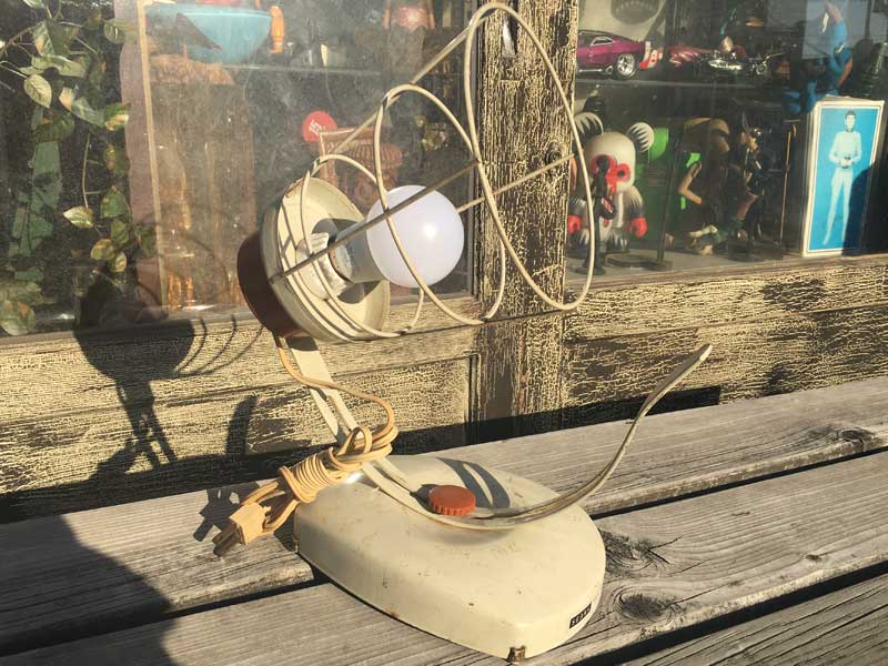 Vintage Used Sears Sunlamp /Table Light & Wall Light �V�A�[�Y �e�[�u�������v�A�E�H�[�������v