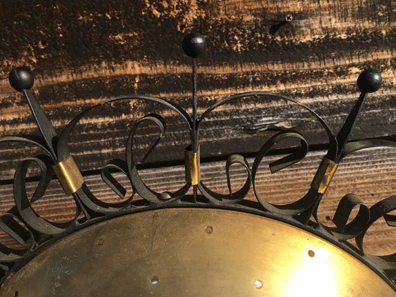 Vintage 1960's Brass Sun Burst Light�A���{�� �r���e�[�W 1960�N�� �^�J�� �T���o�[�X�g���C�g