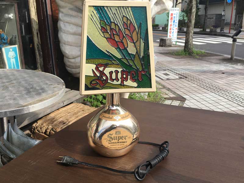 ���a���g�� NIKKA WHISKY Stained Glass Light �X�[�p�[�j�b�J �E�B�X�L�[ �X�e���h�O���X���C�g